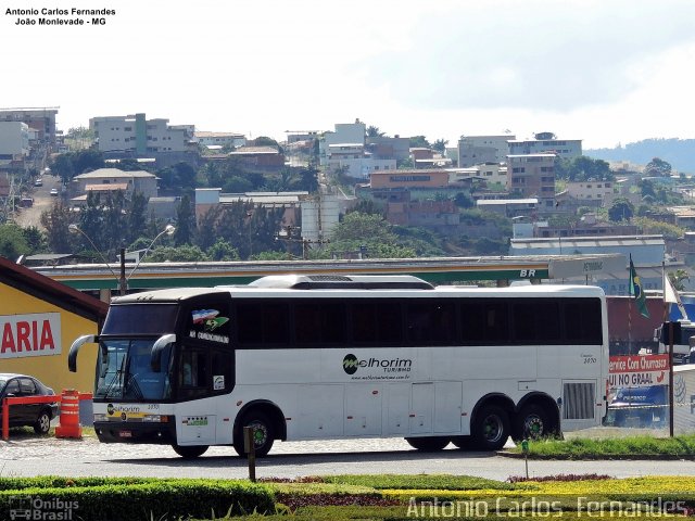 Melhorim Turismo 2070 na cidade de João Monlevade, Minas Gerais, Brasil, por Antonio Carlos Fernandes. Número da foto: #5085754.