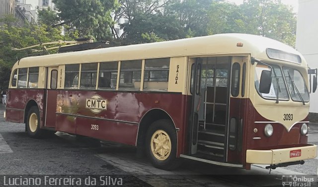 CMTC - Companhia Municipal de Transportes Coletivos 3093 na cidade de São Paulo, São Paulo, Brasil, por Luciano Ferreira da Silva. ID da foto: 5086385.