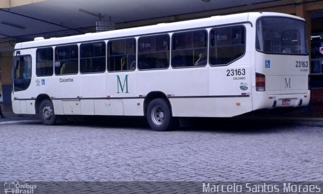 Viação Colombo 23163 na cidade de Curitiba, Paraná, Brasil, por Marcelo Santos Moraes. ID da foto: 5087388.