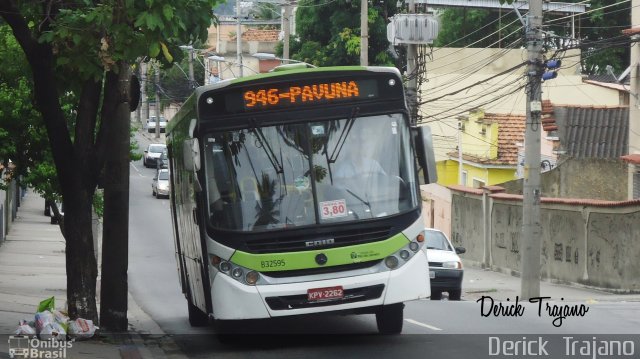 Viação Pavunense B32595 na cidade de Rio de Janeiro, Rio de Janeiro, Brasil, por Derick  Trajano. Número da foto: #5087459.
