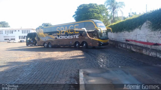 Expresso Nordeste 5400 na cidade de Campo Mourão, Paraná, Brasil, por EDUARDO - SOROCABUS. ID da foto: 5024957.