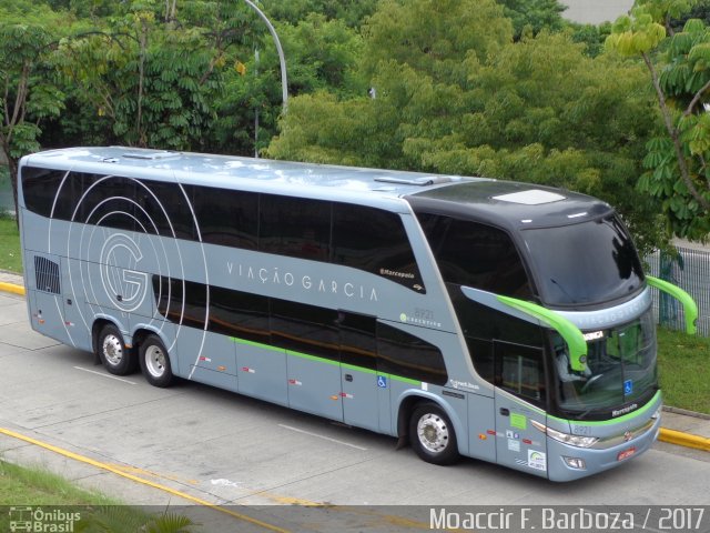 Viação Garcia 8921 na cidade de São Paulo, São Paulo, Brasil, por Moaccir  Francisco Barboza. Número da foto: #5025062.