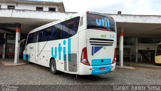 UTIL - União Transporte Interestadual de Luxo 2113 na cidade de Ouro Preto, Minas Gerais, Brasil, por Daniel Junior Sena. Número da foto: #5024841.