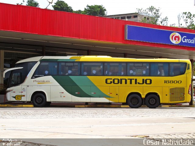 Empresa Gontijo de Transportes 18800 na cidade de João Monlevade, Minas Gerais, Brasil, por César Natividade. Número da foto: #5025889.