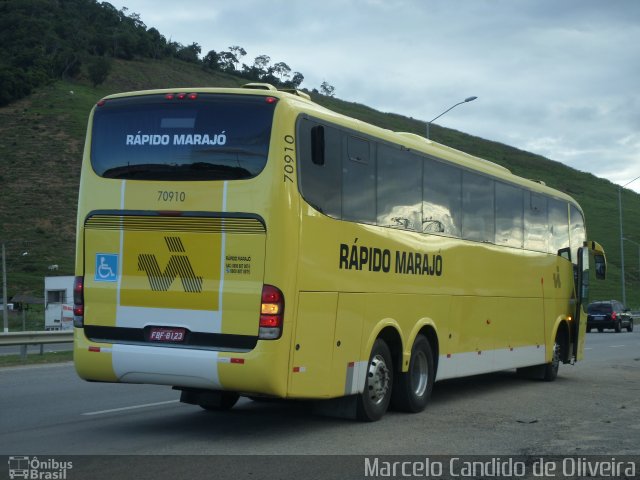 Rápido Marajó 70910 na cidade de Tanguá, Rio de Janeiro, Brasil, por Marcelo Candido de Oliveira. Número da foto: #5025493.