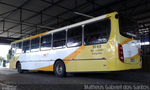 Rápido Campinas 3240 na cidade de Monte Mor, São Paulo, Brasil, por Matheus Gabriel dos Santos. Número da foto: #5025181.