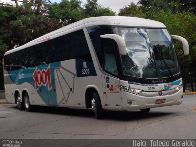 Auto Viação 1001 3000 na cidade de São Paulo, São Paulo, Brasil, por Italo  Toledo Geraldo. ID da foto: 5025568.