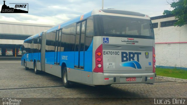 Viação Redentor E47010C na cidade de Rio de Janeiro, Rio de Janeiro, Brasil, por Lucas Diniz. Número da foto: #5090521.