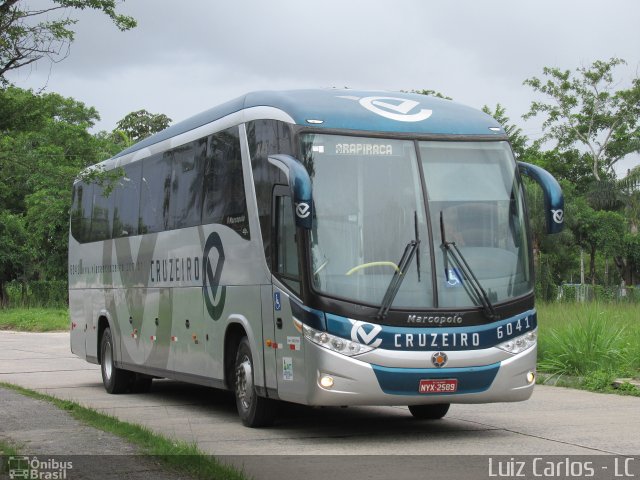 Viação Cruzeiro 6041 na cidade de Recife, Pernambuco, Brasil, por Luiz Carlos de Santana. Número da foto: #5089931.
