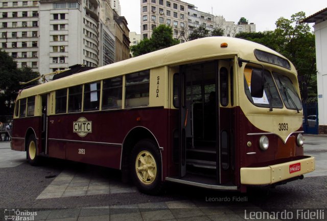 CMTC - Companhia Municipal de Transportes Coletivos 3093 na cidade de São Paulo, São Paulo, Brasil, por Leonardo Fidelli. Número da foto: #5090445.