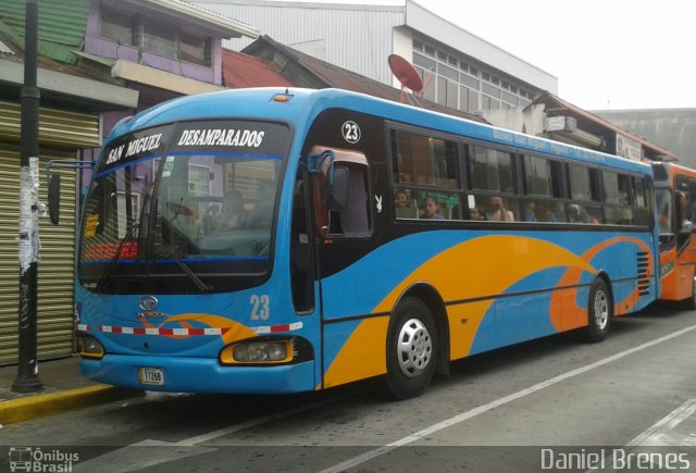 Buses San Miguel Higuito BUSMI 23 na cidade de , por Daniel Brenes. ID da foto: 5088004.