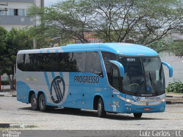 Auto Viação Progresso 6065 na cidade de Caruaru, Pernambuco, Brasil, por Luiz Carlos de Santana. Número da foto: #5089793.