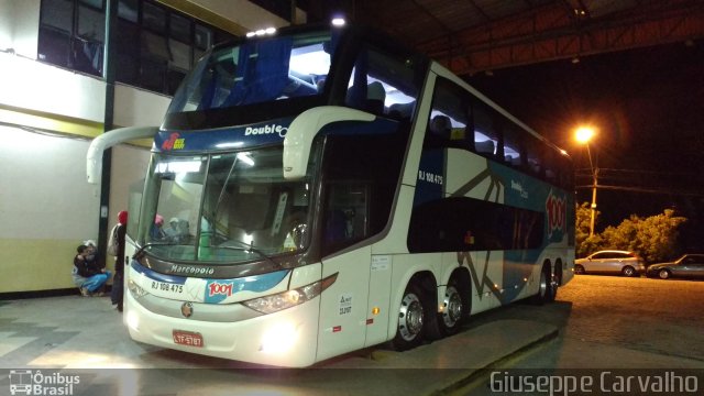 Auto Viação 1001 RJ 108.475 na cidade de Nova Friburgo, Rio de Janeiro, Brasil, por Giuseppe Carvalho. Número da foto: #5088287.