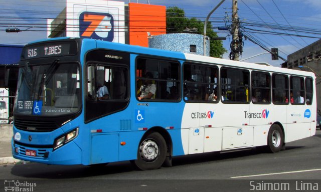 Vereda Transporte Ltda. 13105 na cidade de Vila Velha, Espírito Santo, Brasil, por Saimom  Lima. ID da foto: 5090204.