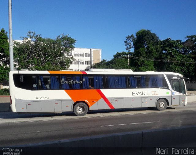 Evanil Transportes e Turismo RJ 132.051 na cidade de Rio de Janeiro, Rio de Janeiro, Brasil, por Neri  Ferreira. Número da foto: #5088528.