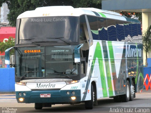 Empresa de Transportes e Turismo Moreira 1001 na cidade de Goiânia, Goiás, Brasil, por André Luiz Canon. ID da foto: 5088047.