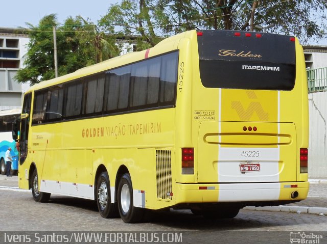 Viação Itapemirim 45225 na cidade de Fortaleza, Ceará, Brasil, por Ivam Santos. ID da foto: 5089247.