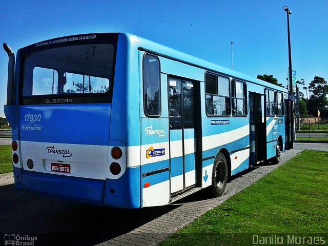 Serramar Transporte Coletivo 17930 na cidade de Serra, Espírito Santo, Brasil, por Danilo Moraes. ID da foto: 5092071.