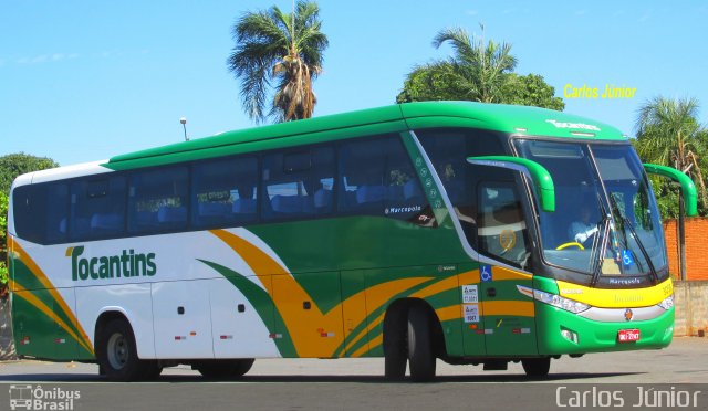 Tocantins Transportes e Turismo 3055 na cidade de Goiânia, Goiás, Brasil, por Carlos Júnior. ID da foto: 5092110.