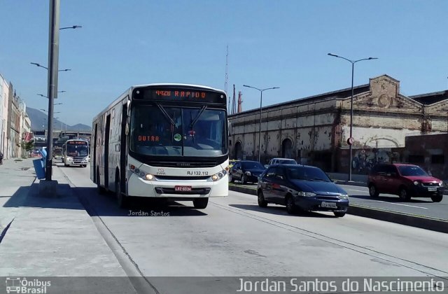 Evanil Transportes e Turismo RJ 132.112 na cidade de Rio de Janeiro, Rio de Janeiro, Brasil, por Jordan Santos do Nascimento. Número da foto: #5090660.
