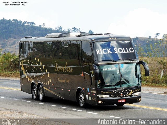 Locabus Locação e Transportes 1632 na cidade de João Monlevade, Minas Gerais, Brasil, por Antonio Carlos Fernandes. ID da foto: 5091458.