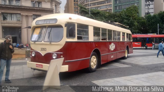 CMTC - Companhia Municipal de Transportes Coletivos 3093 na cidade de São Paulo, São Paulo, Brasil, por Matheus Mota Rosa da Silva. ID da foto: 5091543.