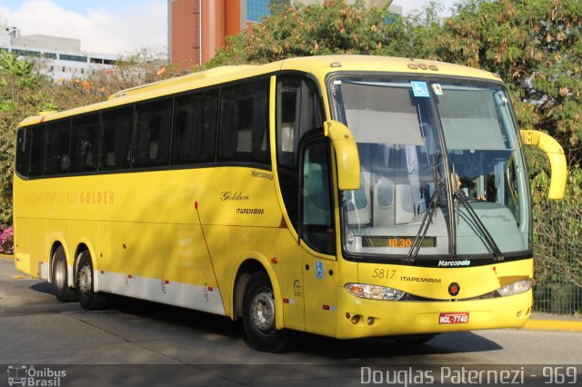 Viação Itapemirim 5817 na cidade de São Paulo, São Paulo, Brasil, por Douglas Paternezi. Número da foto: #5091607.