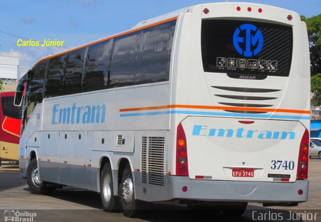 Emtram 3740 na cidade de Goiânia, Goiás, Brasil, por Carlos Júnior. Número da foto: #5092081.
