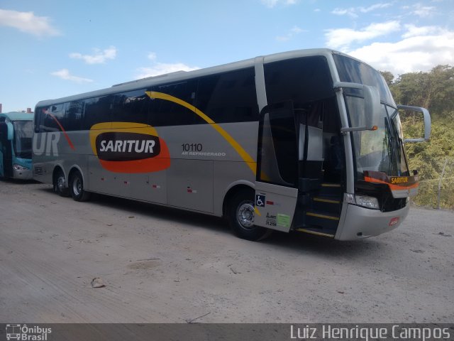 Saritur - Santa Rita Transporte Urbano e Rodoviário 10110 na cidade de Belo Horizonte, Minas Gerais, Brasil, por Luiz Henrique Campos. Número da foto: #5090948.
