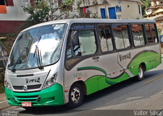 Turin Transportes 3430 na cidade de Ouro Preto, Minas Gerais, Brasil, por Valter Silva. Número da foto: #5026925.