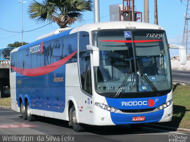 Viação Riodoce 71229 na cidade de Vitória, Espírito Santo, Brasil, por Wellington  da Silva Felix. Número da foto: #5028154.