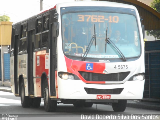 Allibus Transportes 4 5675 na cidade de São Paulo, São Paulo, Brasil, por David Roberto Silva Dos Santos. Número da foto: #5027431.
