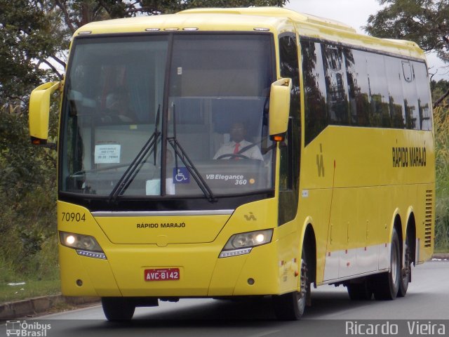 Rápido Marajó 70904 na cidade de Brasília, Distrito Federal, Brasil, por Ricardo Vieira. ID da foto: 5028024.