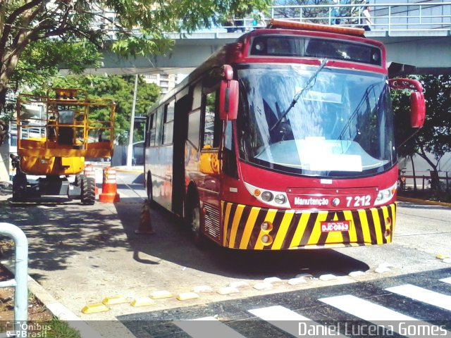 Viação Campo Belo 7 212 na cidade de São Paulo, São Paulo, Brasil, por Daniel Lucena Gomes. Número da foto: #5026249.