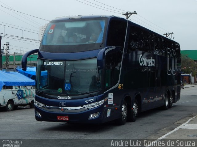Viação Cometa 15300 na cidade de São Paulo, São Paulo, Brasil, por André Luiz Gomes de Souza. Número da foto: #5029025.