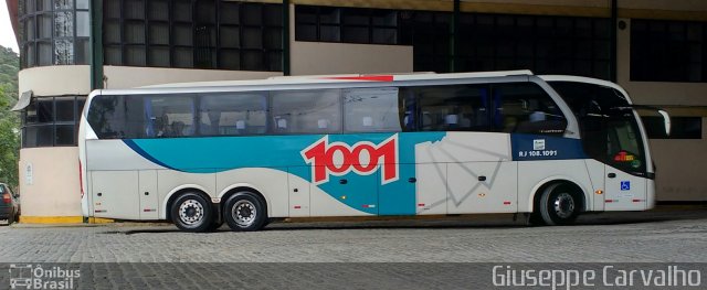 Auto Viação 1001 RJ 108.1091 na cidade de Nova Friburgo, Rio de Janeiro, Brasil, por Giuseppe Carvalho. Número da foto: #5027059.