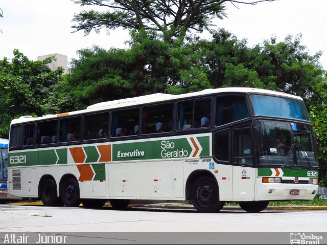 Cia. São Geraldo de Viação 6321 na cidade de São Paulo, São Paulo, Brasil, por Altair Júnior. Número da foto: #5027662.