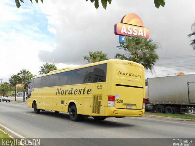 Viação Nordeste 1520 na cidade de Natal, Rio Grande do Norte, Brasil, por Keylla Pinto. Número da foto: #5030788.