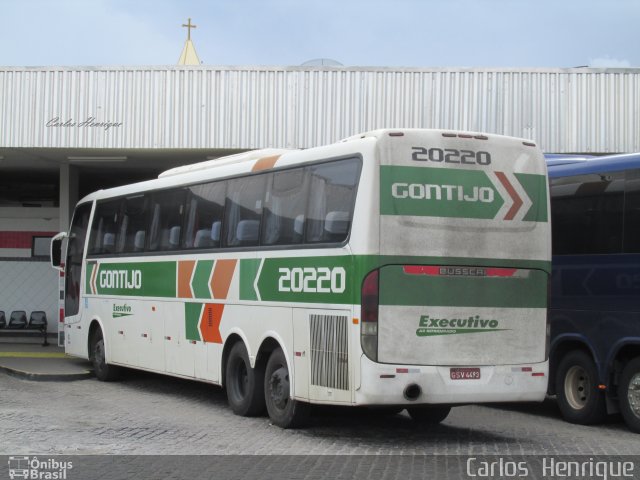 Empresa Gontijo de Transportes 20220 na cidade de Jequié, Bahia, Brasil, por Carlos  Henrique. Número da foto: #5030100.