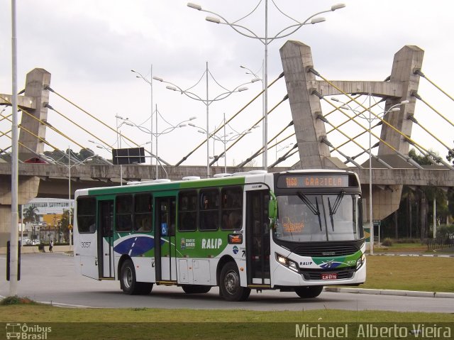 Ralip Transportes Rodoviários 3057 na cidade de Barueri, São Paulo, Brasil, por Michael  Alberto Vieira. Número da foto: #5030110.
