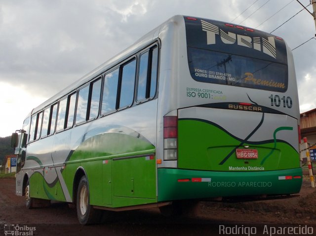 Turin Transportes 1010 na cidade de Ouro Preto, Minas Gerais, Brasil, por Rodrigo  Aparecido. Número da foto: #5030841.