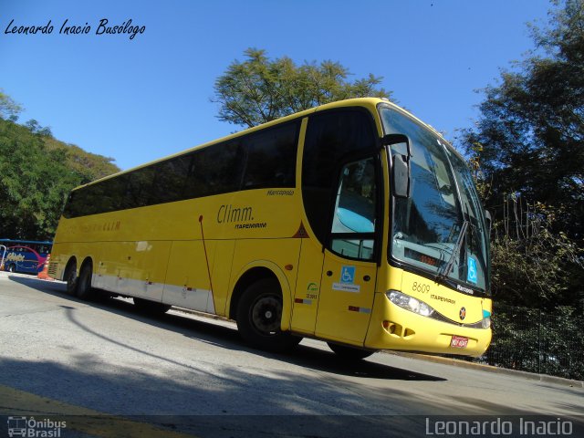 Viação Itapemirim 8609 na cidade de São Paulo, São Paulo, Brasil, por Leonardo Inacio . ID da foto: 5029912.