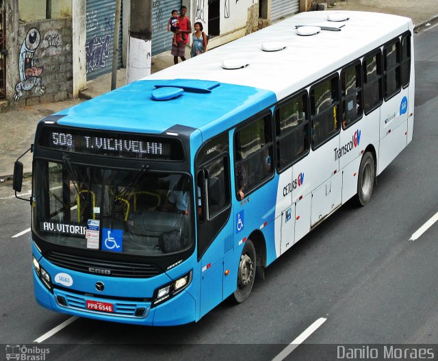 Expresso Santa Paula 16163 na cidade de Vitória, Espírito Santo, Brasil, por Danilo Moraes. Número da foto: #5030486.