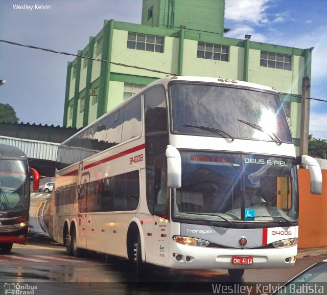 Transpen Transporte Coletivo e Encomendas 34008 na cidade de Sorocaba, São Paulo, Brasil, por Weslley Kelvin Batista. Número da foto: #5032381.