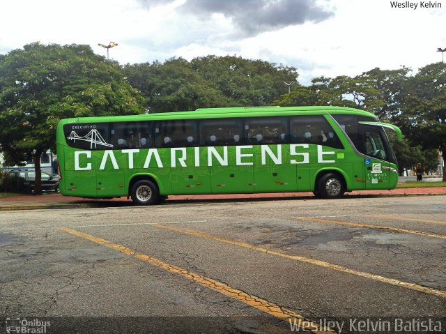 Auto Viação Catarinense 3344 na cidade de Sorocaba, São Paulo, Brasil, por Weslley Kelvin Batista. ID da foto: 5032374.