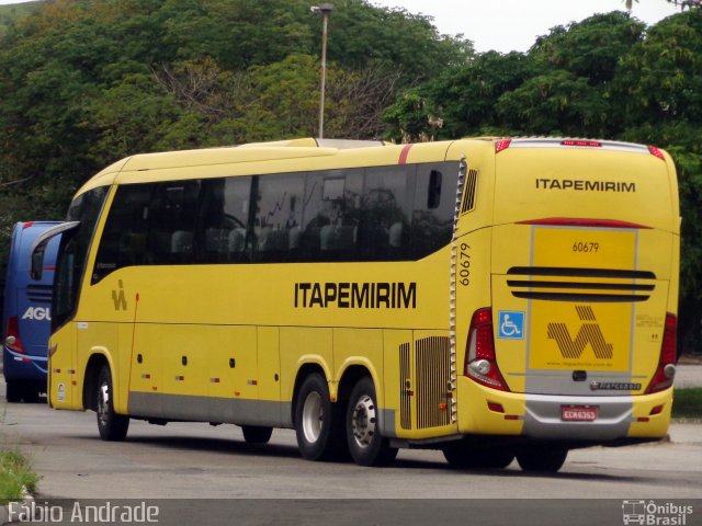 Viação Itapemirim 60679 na cidade de Vitória, Espírito Santo, Brasil, por Fábio Andrade. ID da foto: 5033989.