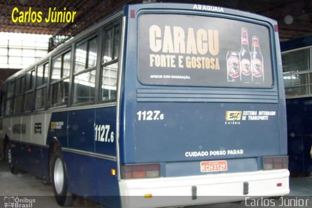 Rápido Araguaia 1127-6 na cidade de Goiânia, Goiás, Brasil, por Carlos Júnior. Número da foto: #5033424.