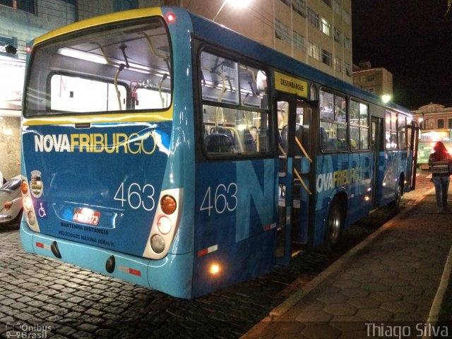 FAOL - Friburgo Auto Ônibus 463 na cidade de Nova Friburgo, Rio de Janeiro, Brasil, por Thiago Silva. Número da foto: #5032046.