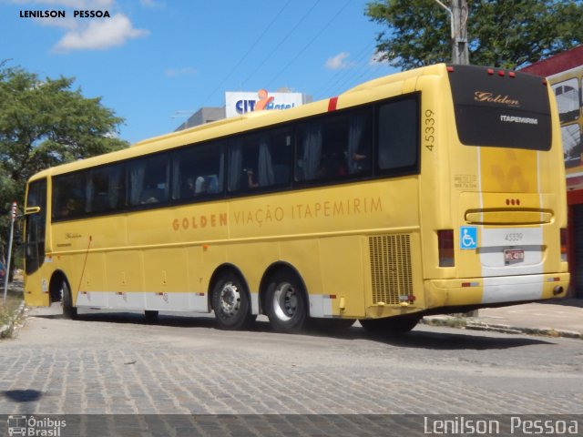 Viação Itapemirim 45339 na cidade de Caruaru, Pernambuco, Brasil, por Lenilson da Silva Pessoa. Número da foto: #5032017.