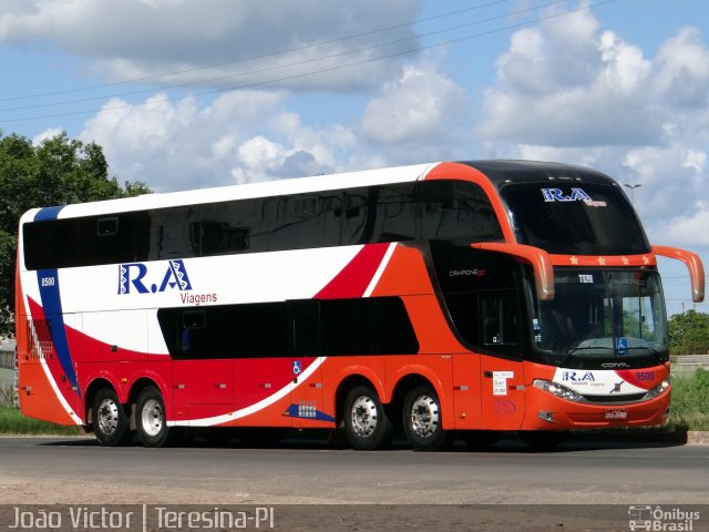 R.A. Viagens 8500 na cidade de Teresina, Piauí, Brasil, por João Victor. Número da foto: #5033501.